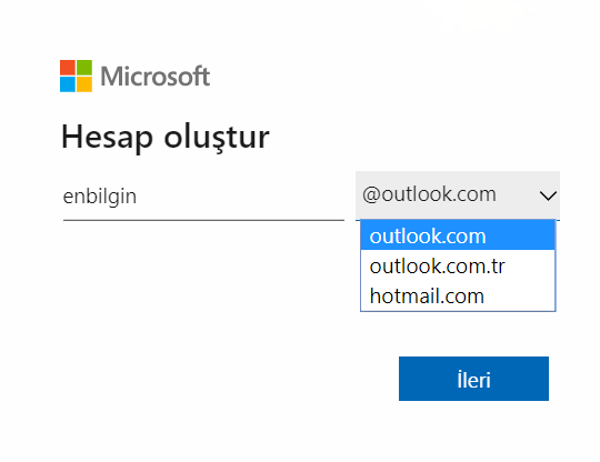 hotmail resimli anlatım