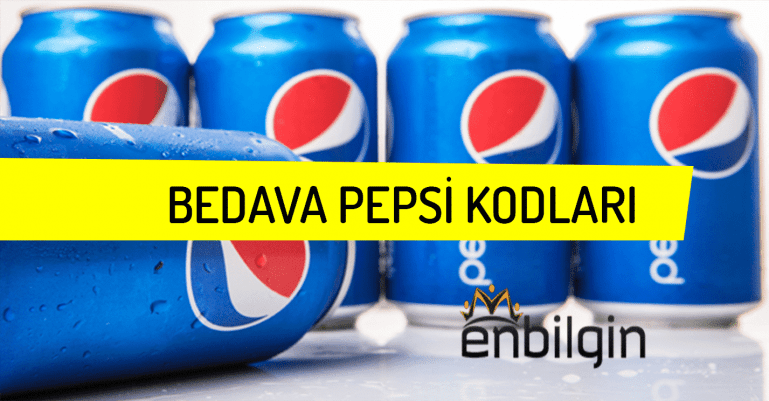 Kullanılmamış Pepsi Kodları