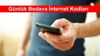 gunluk bedava internet kodlari