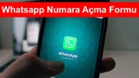 whatsapp numara acma formu