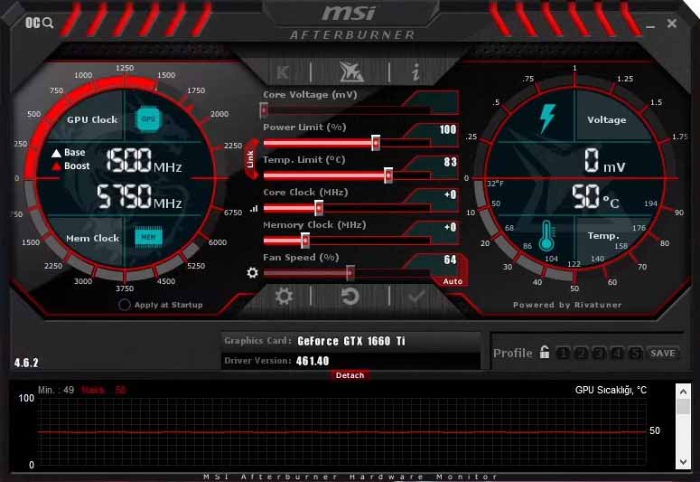 msi afterburner fan